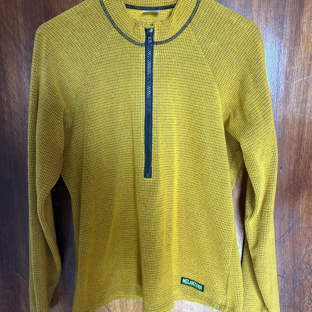 Stylish Yellow Zip-Up Sweater